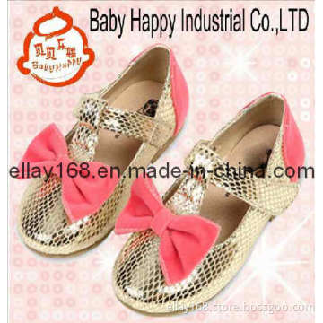 Newest Girls Golden Dress Shoes (BH-CS103)